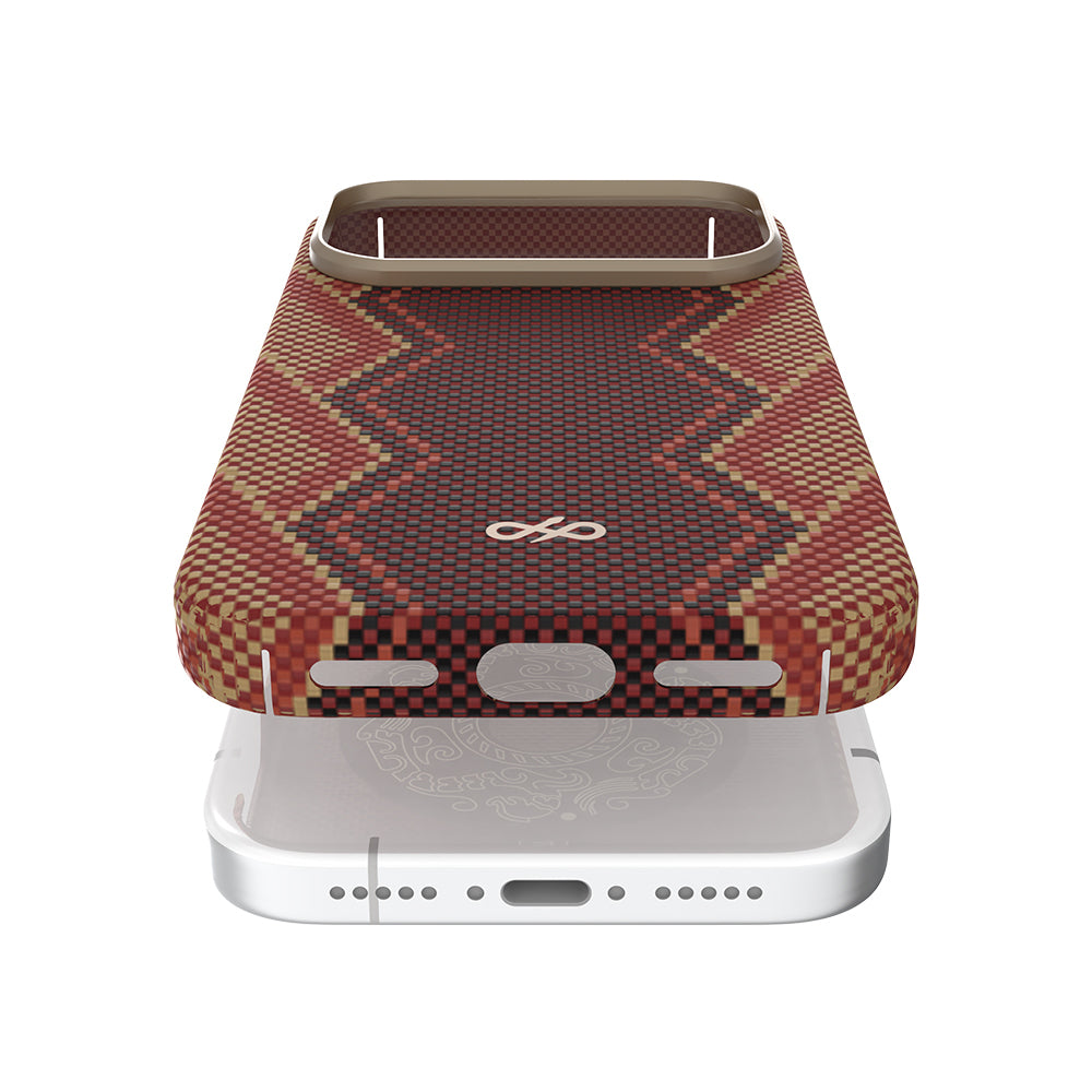 Raptic Aramid Skin Bionic Serisi iPhone 17 Pro Magsafe Telefon Kılıfı Raptic Aramid Skin Bionic Serisi iPhone 17 Pro Magsafe Telefon Kılıfı